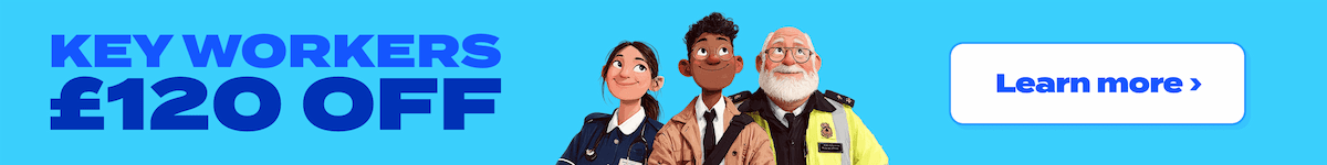 Key Worker Discount banner